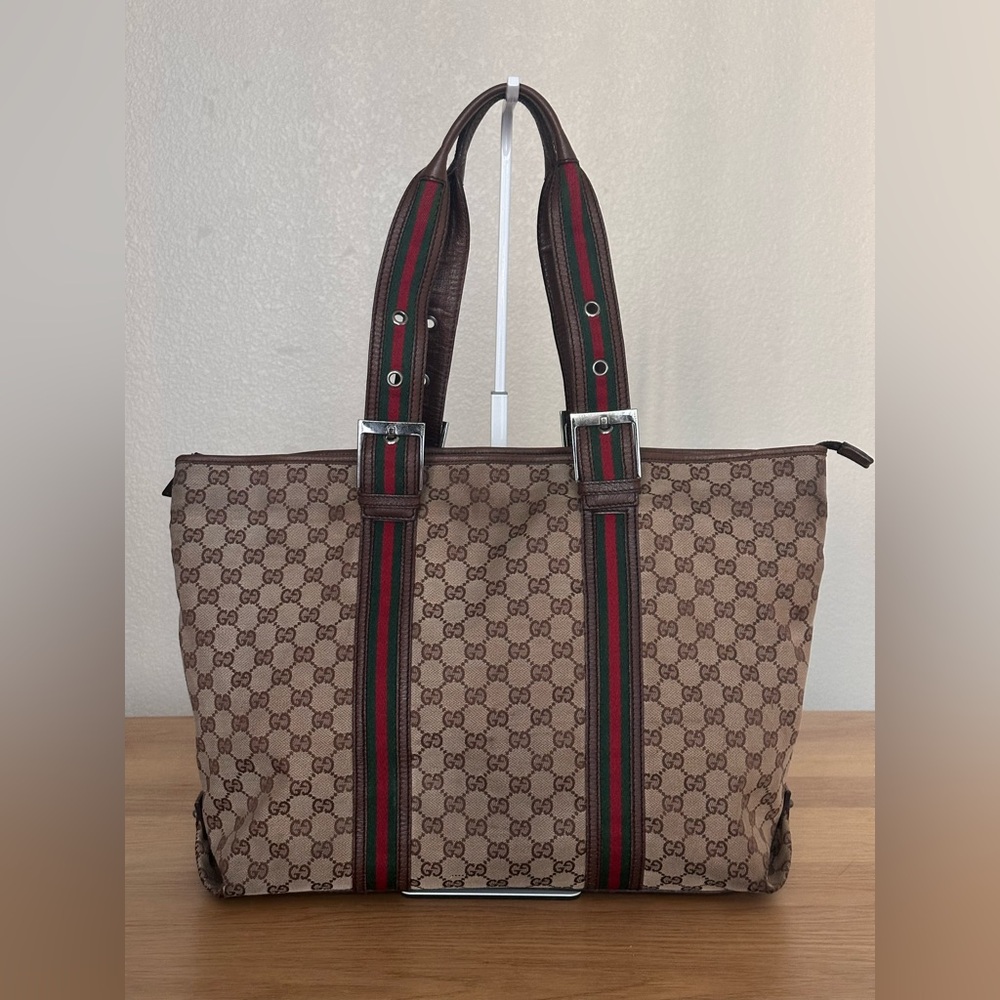 Gucci Cherry Line Zippy Tote Bag - Picture 3 of 17
